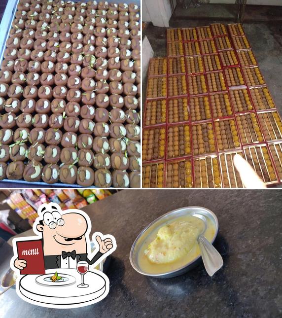 Food at Chappan Bhog Sweet Shop