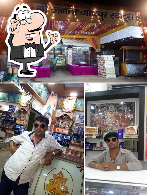 The interior of Janta Jodhpur Sweet home