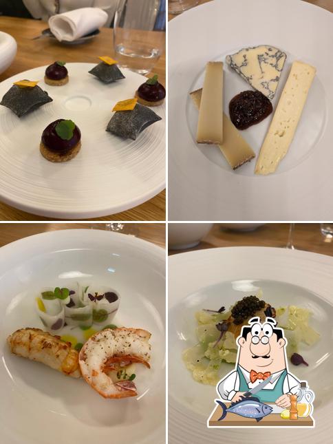 Salmone grigliato al L' Aparté