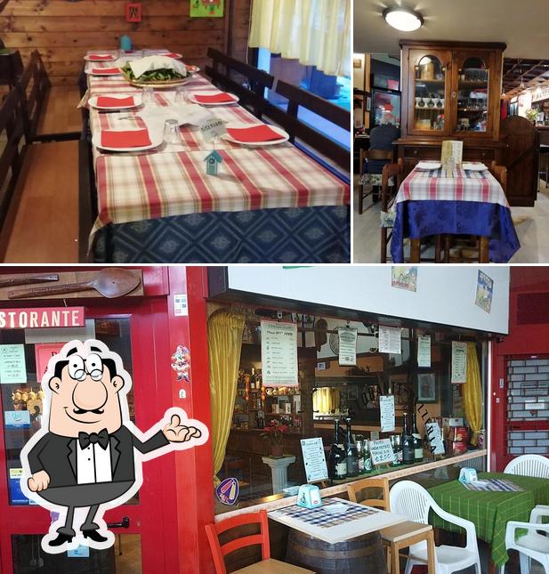 Gli interni di New B. Burger Saloon