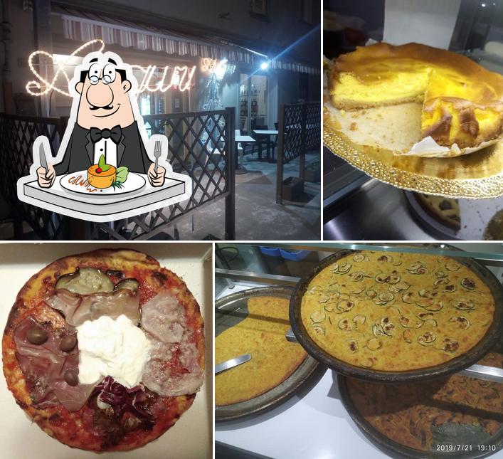 Cibo al Pizzeria Alla Rovescia