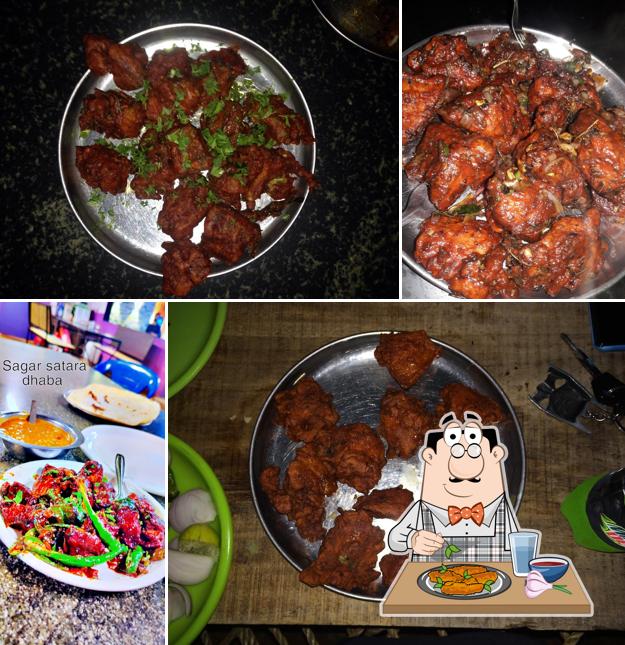 Chicken wings at SAGAR SATARA DHABA