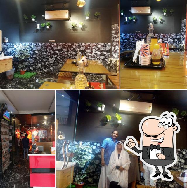 The interior of Thanza Broast Hub