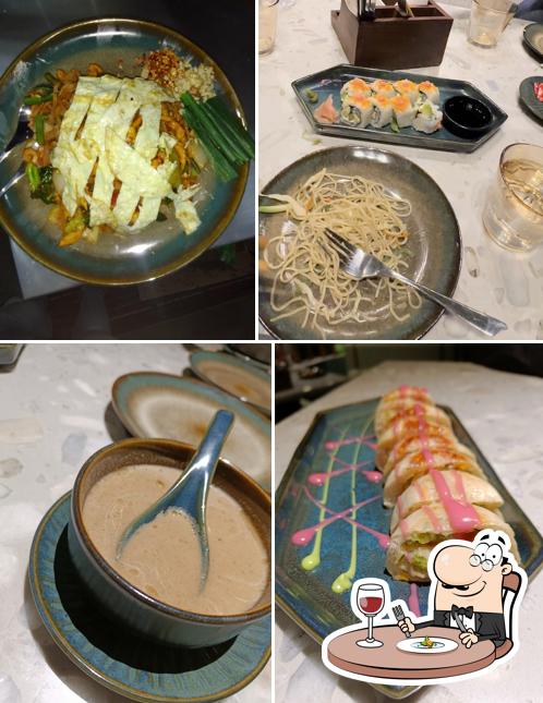 Food at Uptown501 Cafe Lounge Bar