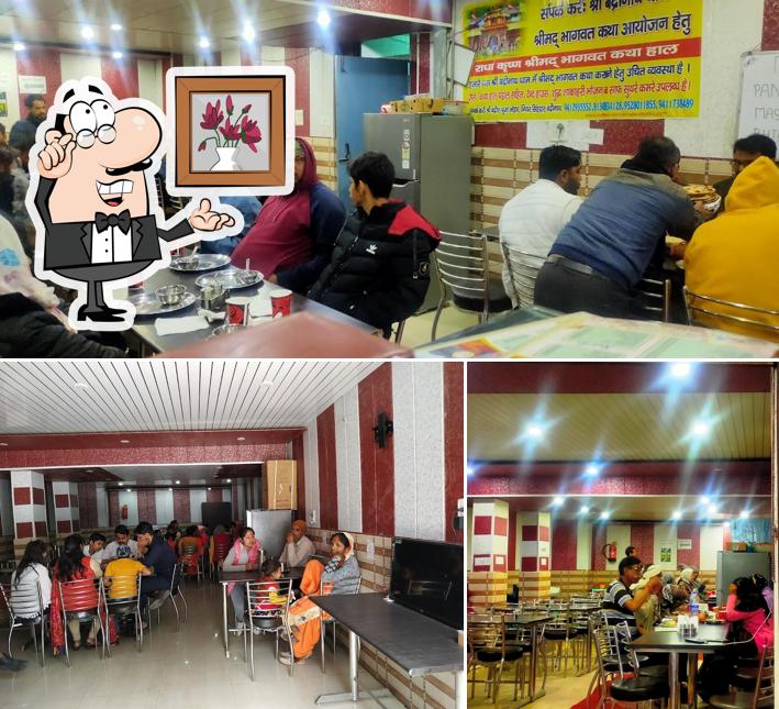 The interior of Vankatesh Restaurant