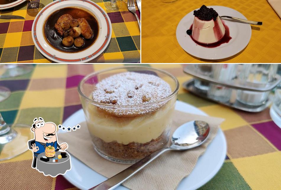 Cibo al Ristorante Stroncapane