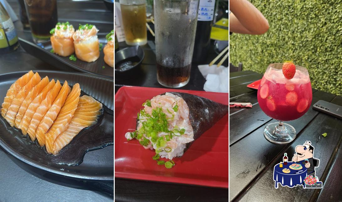 Sashimi em Temaki