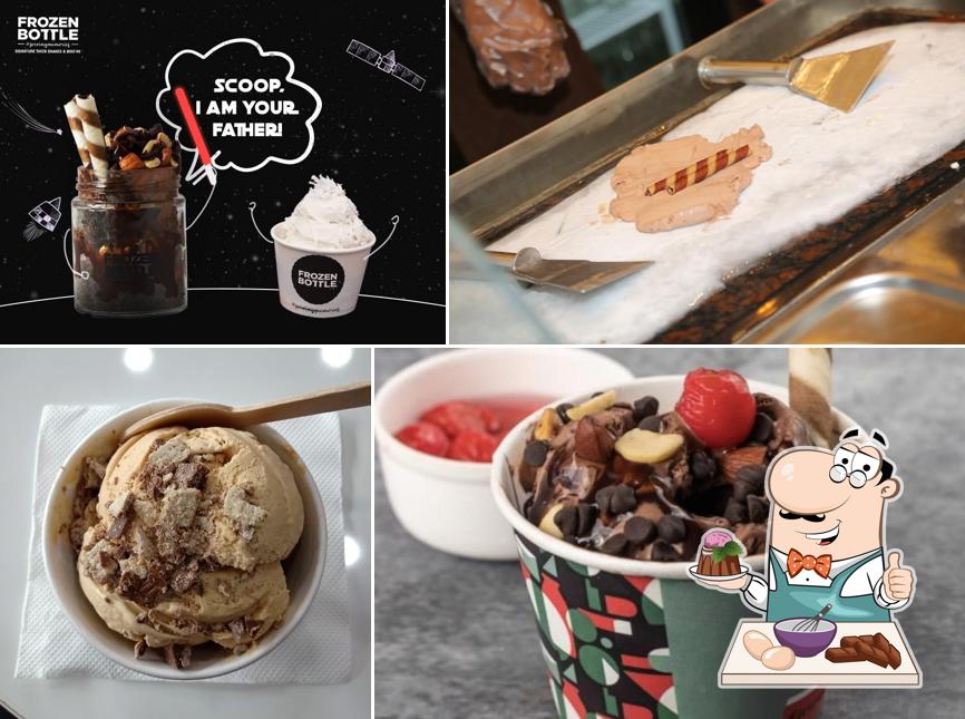 Triqle serves a selection of sweet dishes