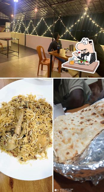 This is the photo showing food and interior at Bay Pot Restaurant