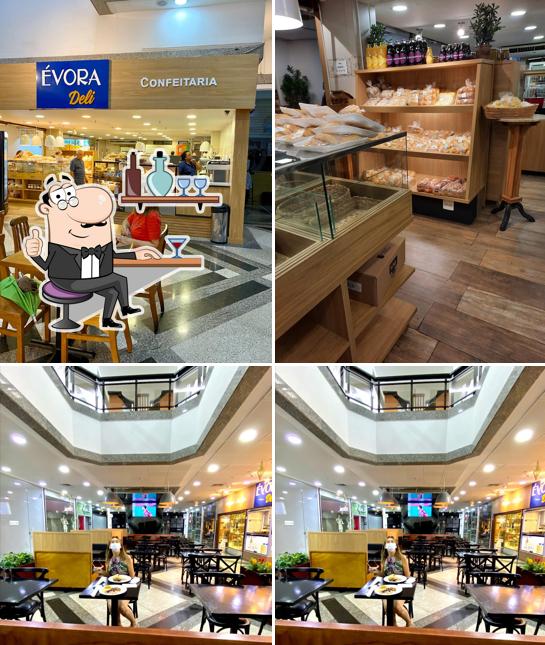 Veja imagens do interior do Évora Delicatessen