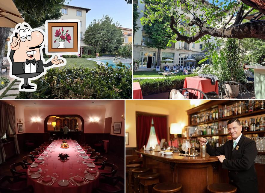 Siediti a un tavolo di Harry's Bar The Garden