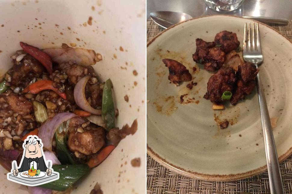 Food at Hibachi - Hotel Icon