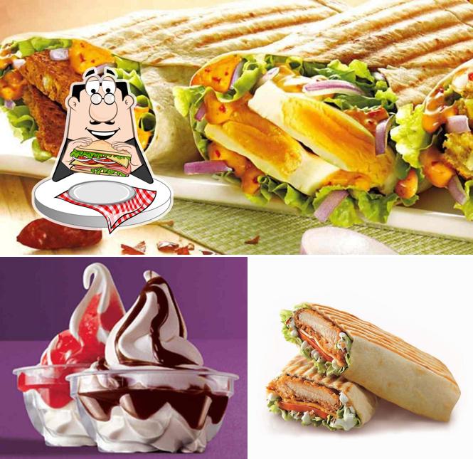 Club sandwich at McDonald's