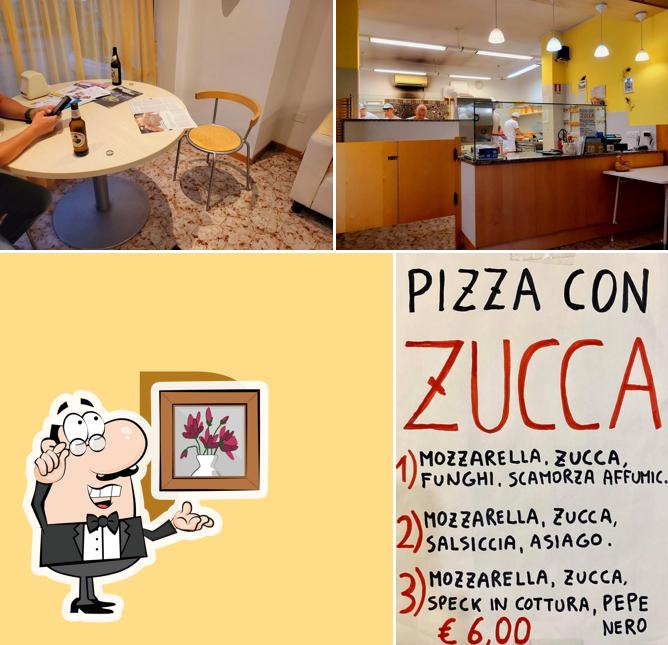 Gli interni di Pizzeria Delizia