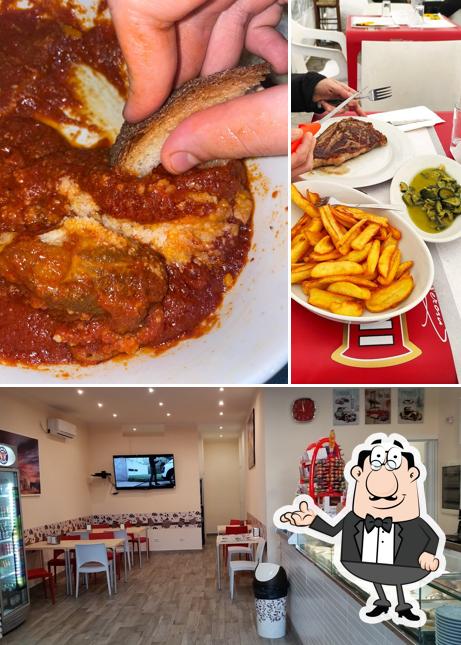 Guarda la foto che mostra la interni e cibo di Bar Ristorante - Da Poldo