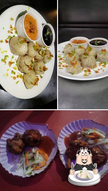 Dumplings at Blue Sky Cafe