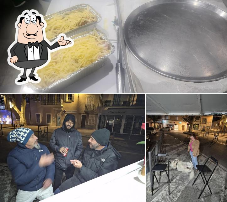 demon's pizza cuers se distingue par sa intérieur et nourriture
