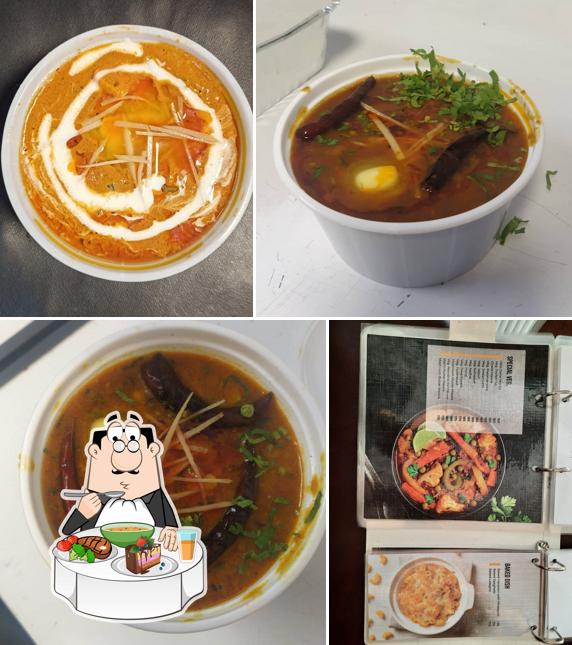 Hot and sour soup at Desi Zaika