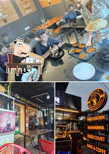 Check out how Galaxy bakery & coffee corner looks inside