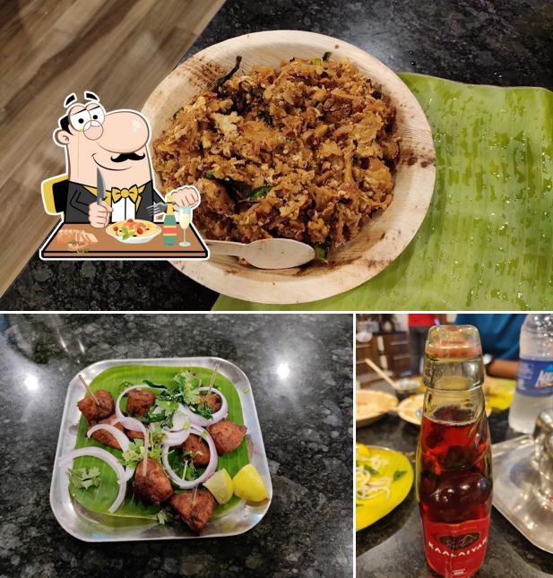 The restaurant's food and beer