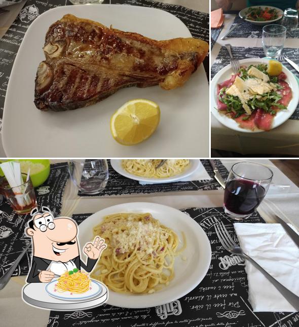 Spaghetti alla carbonara al Il Pancione