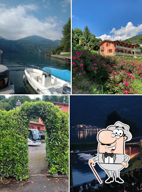 Gli esterni di La Sibilla Cusiana Hotel & Residence