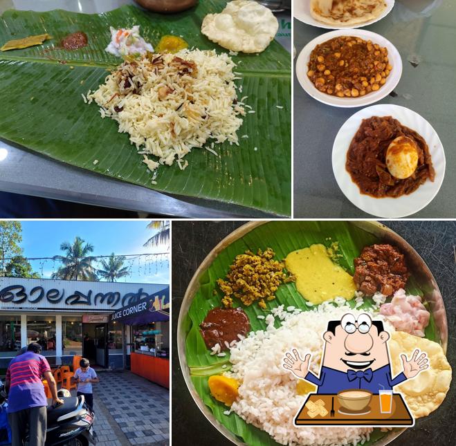 Meals at Olapanthal thattukada