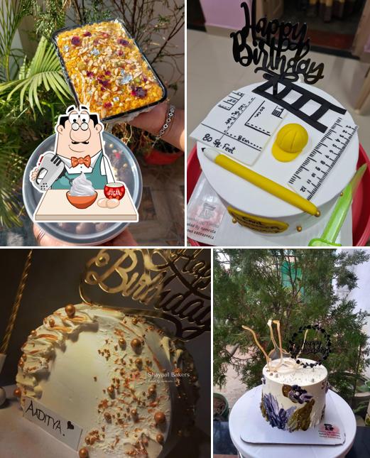 Shayaal Bakers provides a number of desserts
