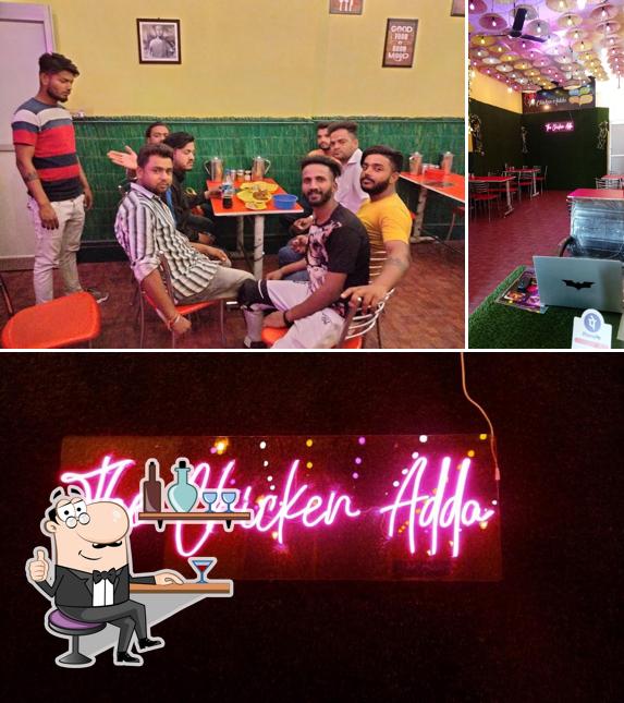 The interior of The Chicken Adda