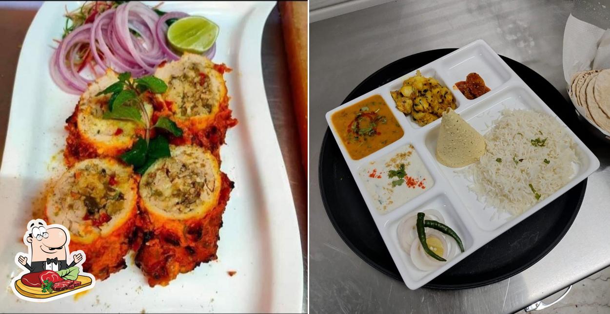 Get meat dishes at Royal Aditya Restaurant