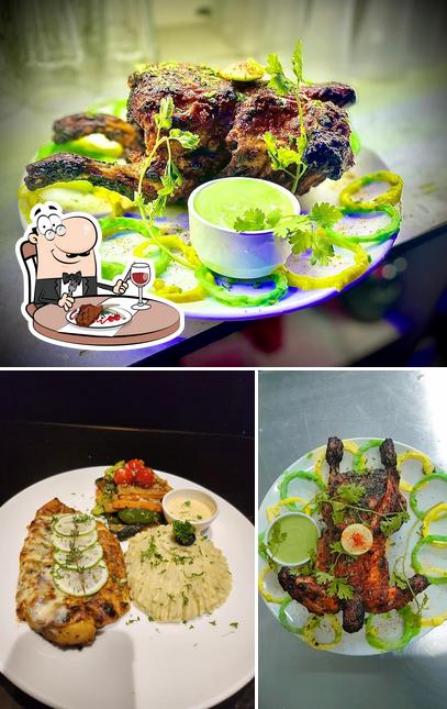 Get meat dishes at The Street Cafe