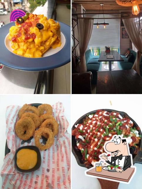 Meals at The american connection diner