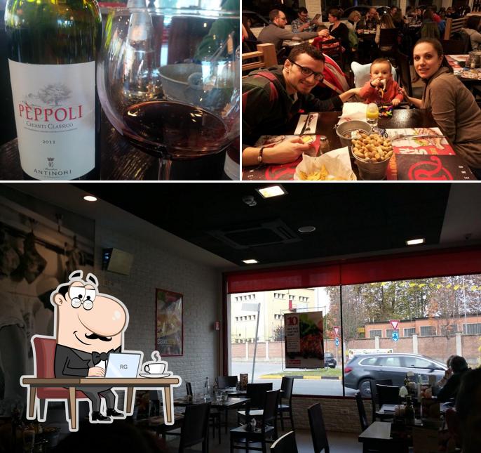 La foto della interni e alcol di ROADHOUSE RESTAURANT GALLARATE