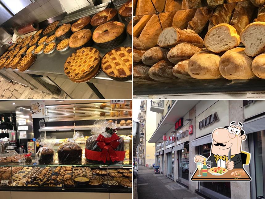 Platti al Panificio Pasticceria Bar Pizzeria Roma - Il Forno VIA PONZIO COMINIO 58