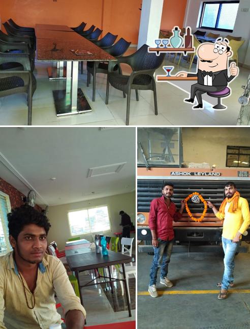 The interior of Atithi Restaurant