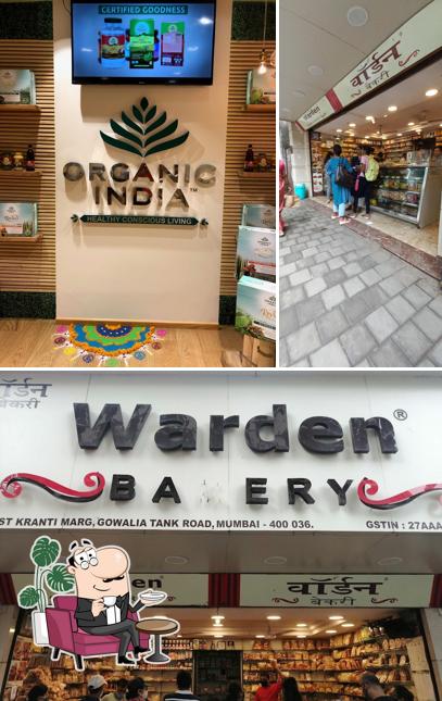The interior of Warden Bakery