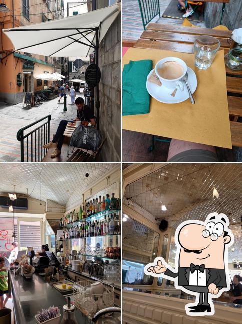 Gli interni di Caffé degli Specchi