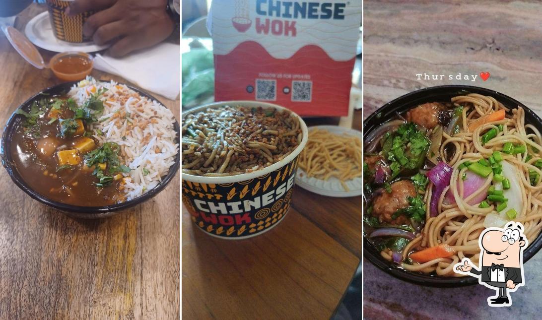 The interior of Chinese Wok