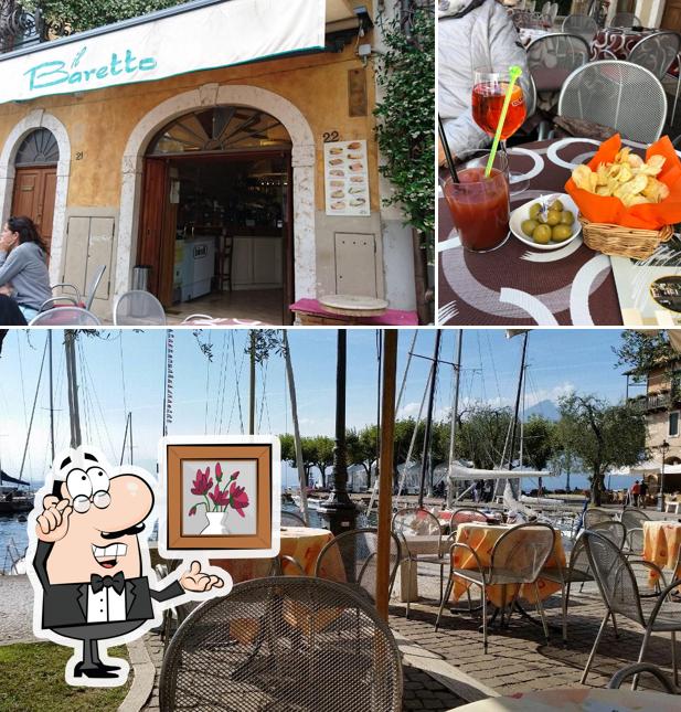 Dai un'occhiata agli interni di Il Baretto