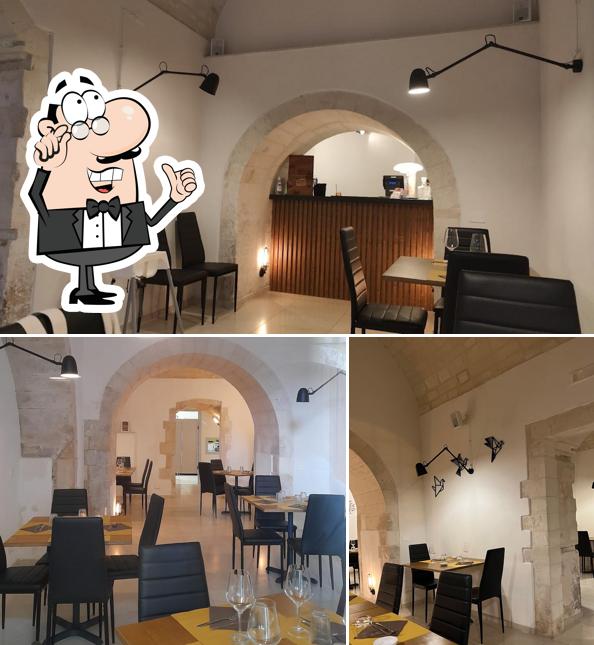 Dai un'occhiata agli interni di Osteria Imperfetta
