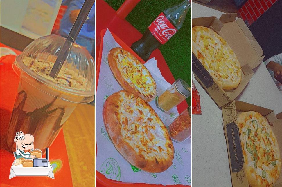 Garlic bread at Chef story pizza