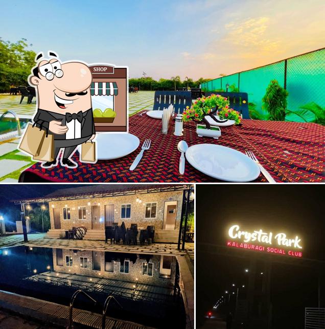 The exterior of Crystal Park (Kalaburagi Social Club)