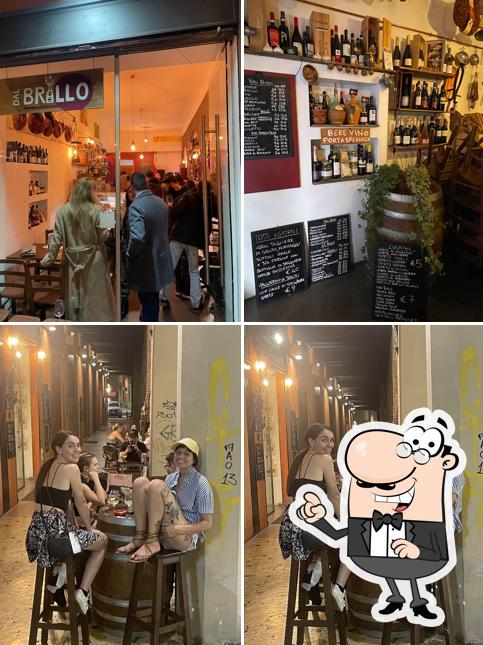 Gli interni di Dal brillo