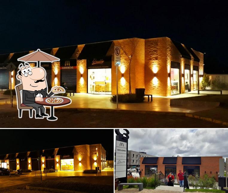 Duetto Café, restaurante e pizzaria.