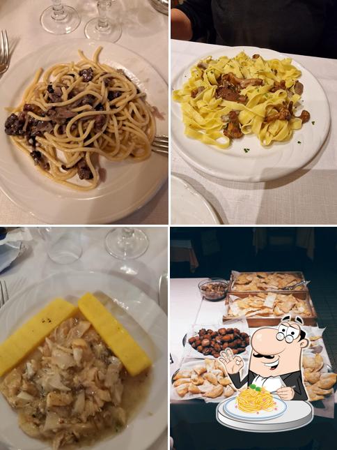 Spaghetti alla carbonara al Leon d'Oro