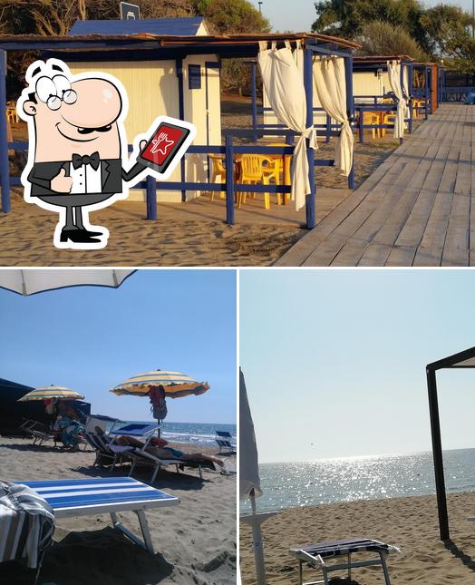 Gli esterni di Lido Le Ninfe