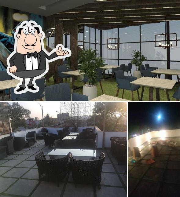 The interior of Ministry Cafe