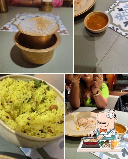 Fried rice at Pancha-Sattva