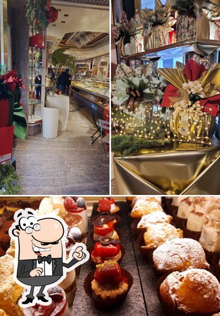 Pasticceria Oberti si caratterizza per la interni e cibo