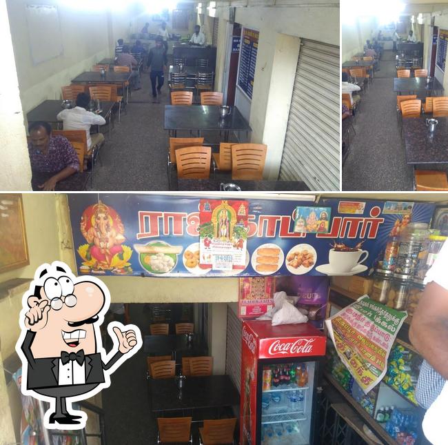 The interior of Raj Coffee Bar